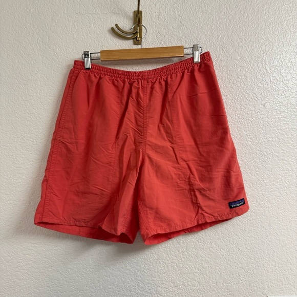 Patagonia M's Baggies™ Longs - 7" Peach Size Large - Picture 1 of 3